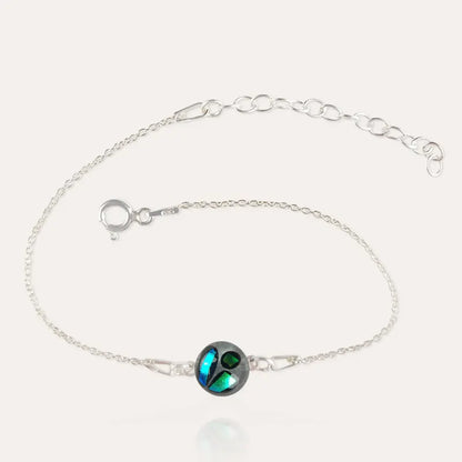 Bracelet chaine bleu voluca