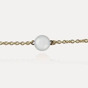 Bracelet douceur femme pas cher or blanc lumine