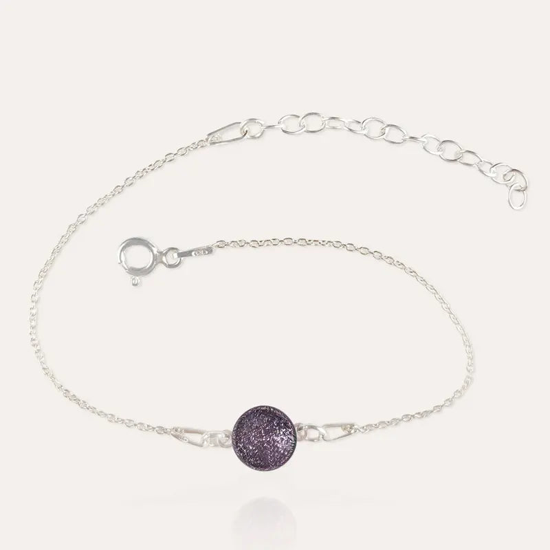 Bracelet d'été pour femme en argent rose selenia