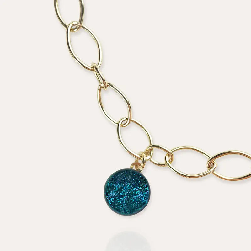 Bracelet pampille qui change de couleur or bleu laga
